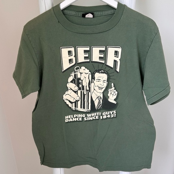 Changes Men’s Vintage Graphic Funny Beer Short Sleeve Tee Shirt Size Medium - Picture 1 of 9